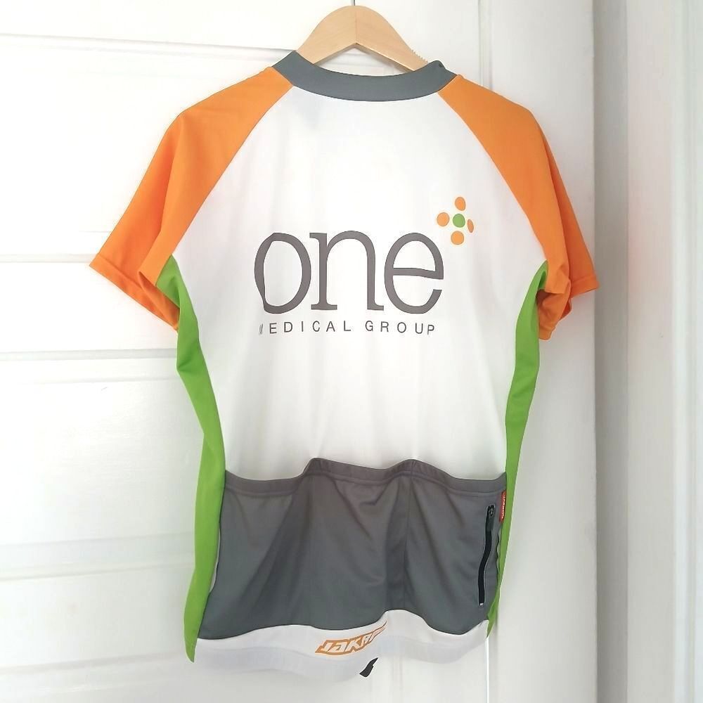 Jackroo Cycling Jersey Women's XL Relaxed Fit Lightweight Color Block Full Zip - Picture 8 of 14